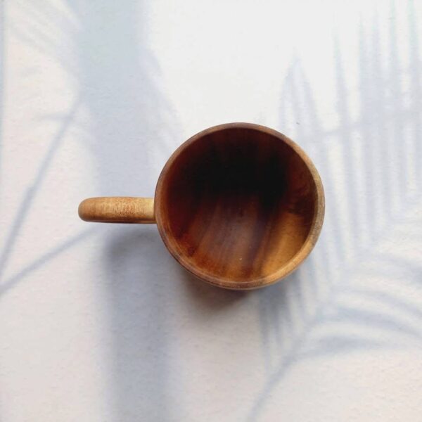 Eco-Friendly Wooden Coffee Mug - Image 3